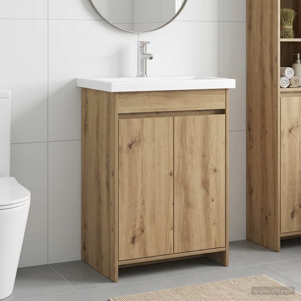 Badezimmermöbel-Set Artisan-Eiche 81 x 40 x 84,5 cm