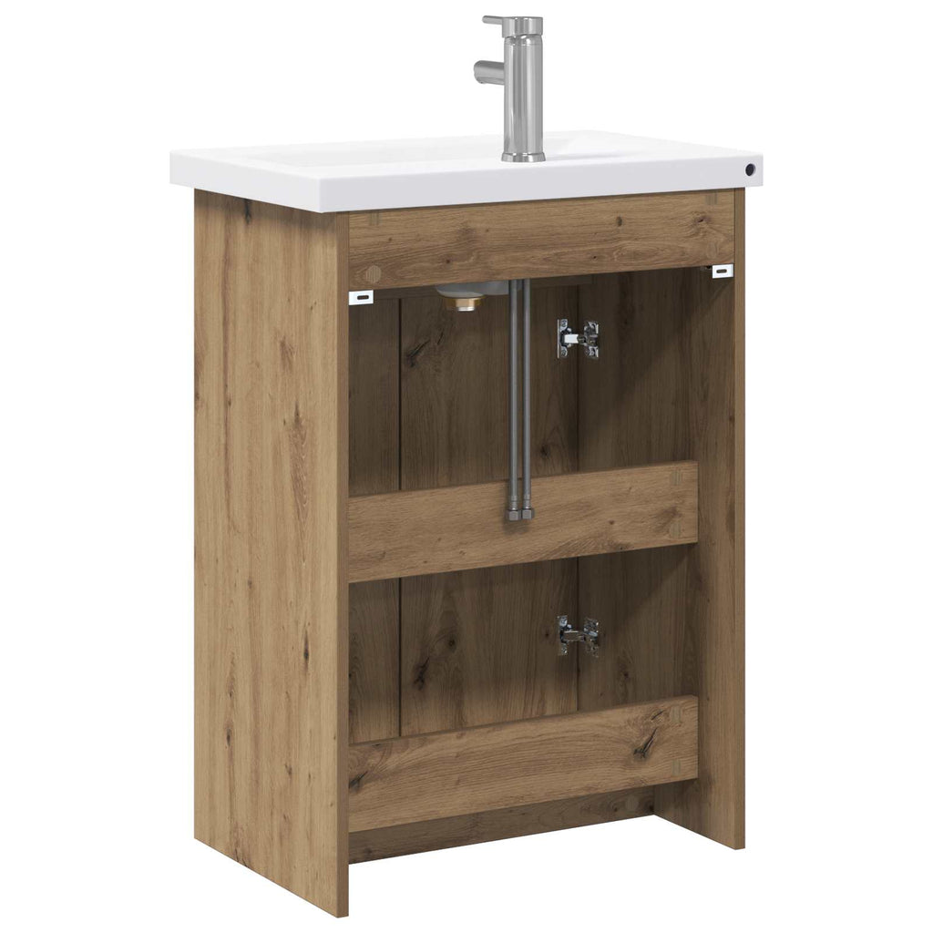 Badezimmermöbel-Set Artisan-Eiche 81 x 40 x 84,5 cm