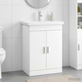 Badezimmermöbel-Set Weiß 61 x 40 x 84,5 cm Holzwerkstoff