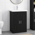 Badezimmermöbel-Set Schwarze Eiche 61 x 40 x 84,5 cm