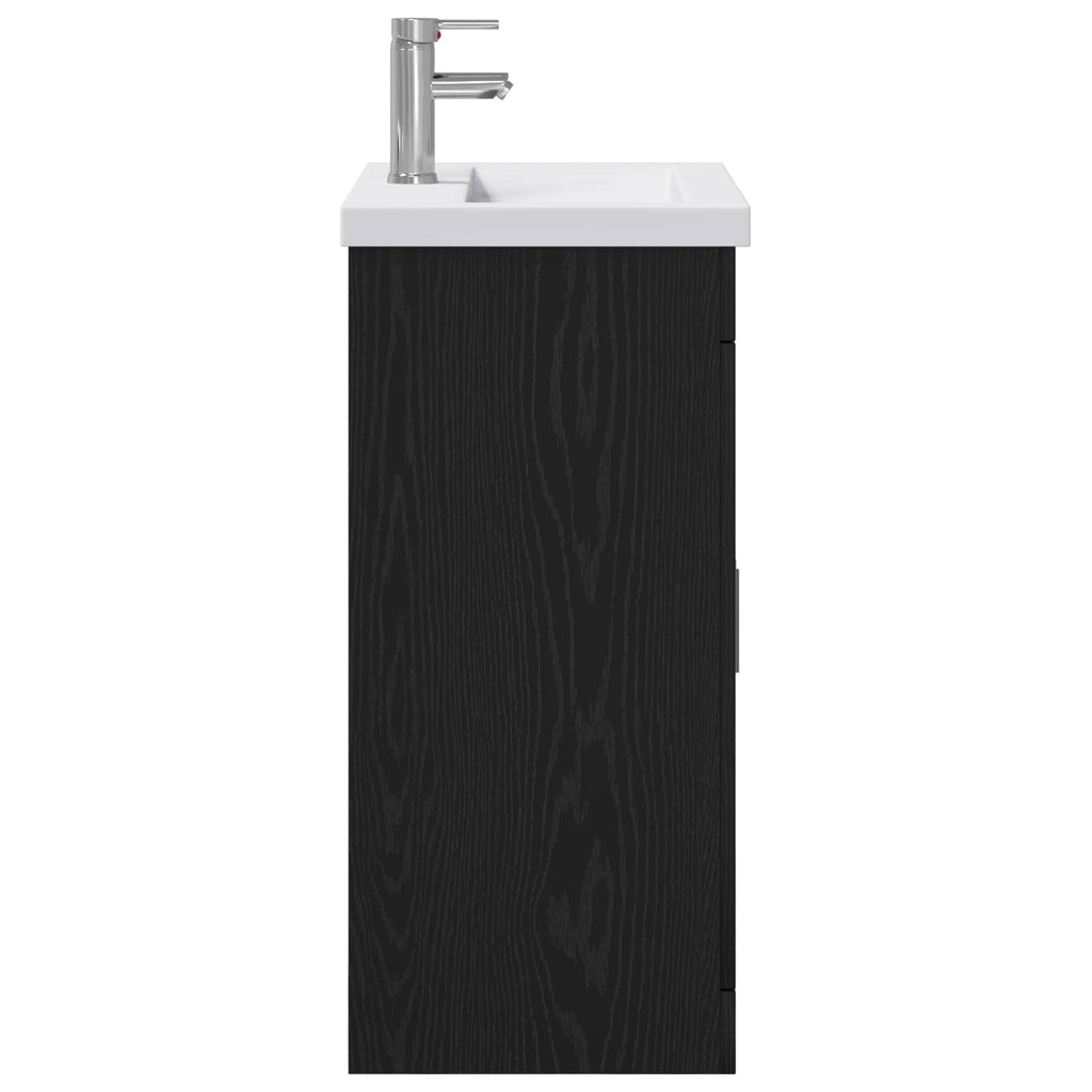 Badezimmermöbel-Set Schwarze Eiche 61 x 40 x 84,5 cm