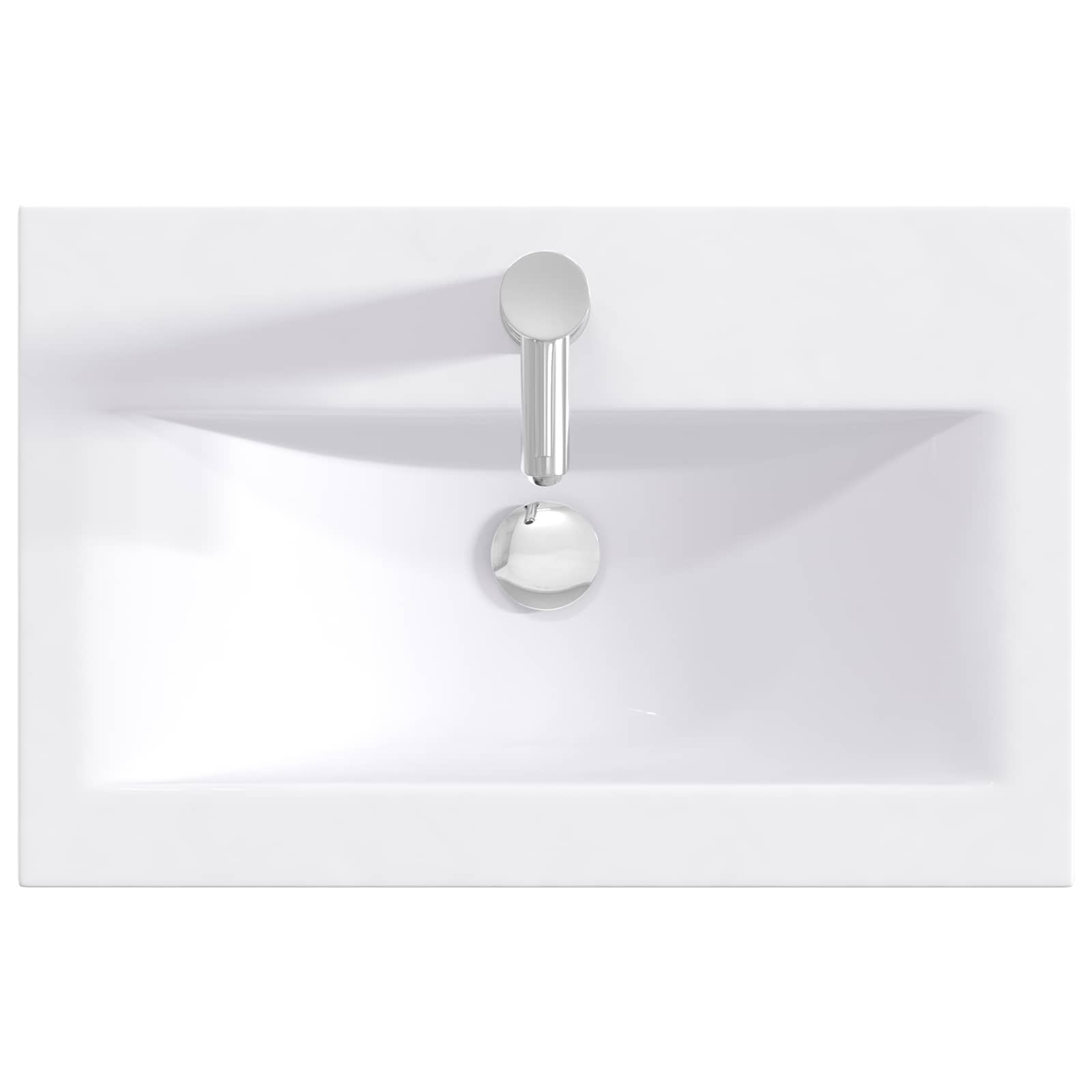 Badezimmermöbel-Set Grau Sonoma 61 x 40 x 84,5 cm Holzwerkstoff