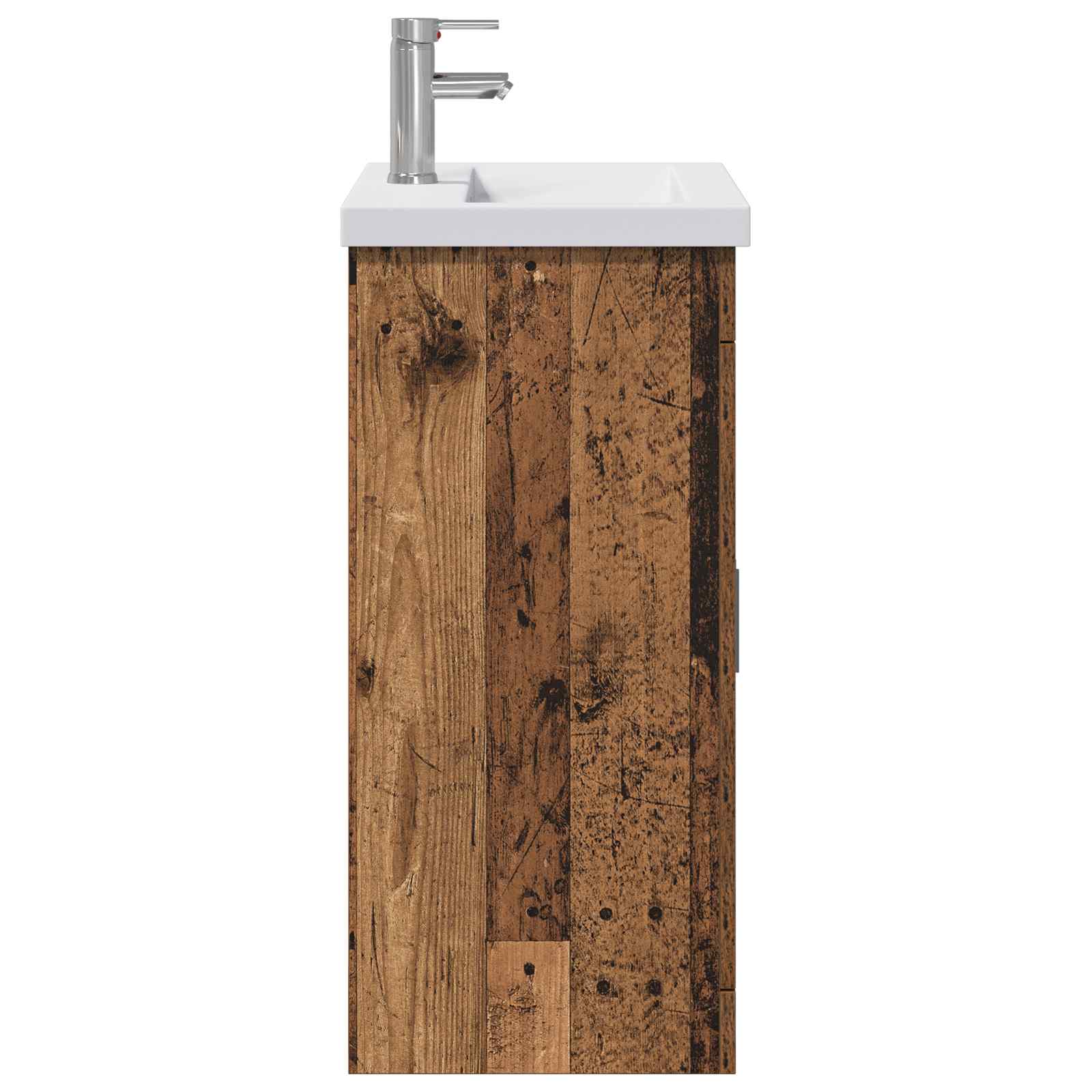 Badezimmermöbel-Set Altholz 61 x 40 x 84,5 cm Holzwerkstoff