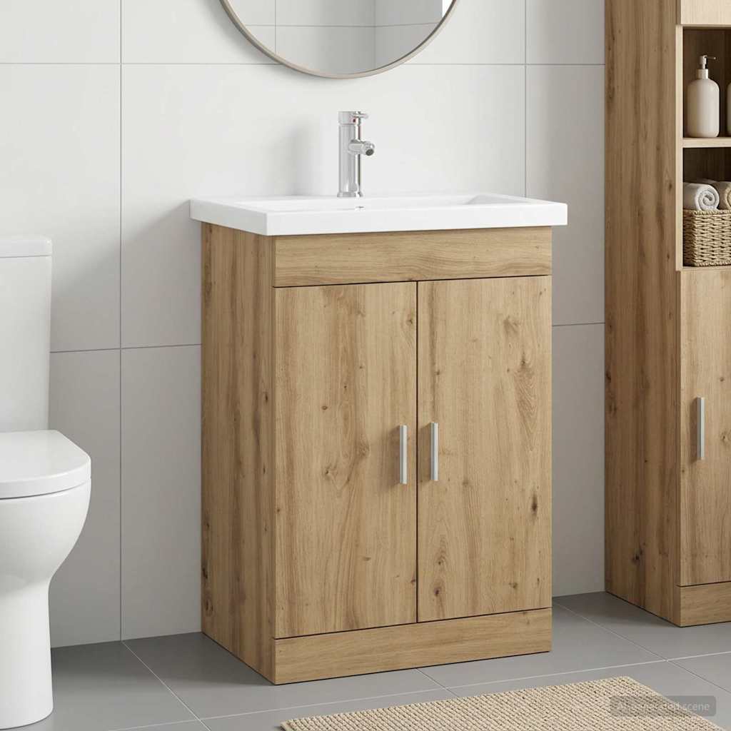 Badezimmermöbel-Set Artisan-Eiche 61 x 40 x 84,5 cm