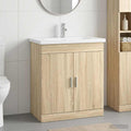 Badezimmermöbel-Set Sonoma-Eiche 81 x 40 x 84,5 cm