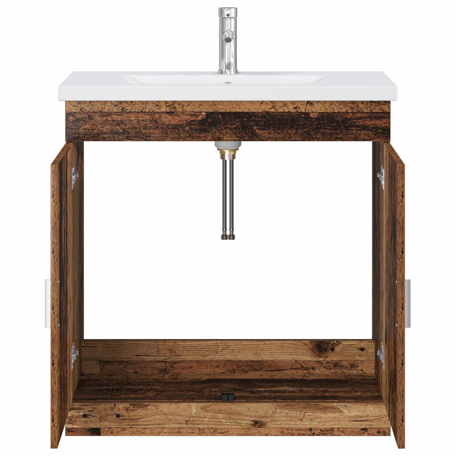 Badezimmermöbel-Set Altholz 81 x 40 x 84,5 cm Holzwerkstoff
