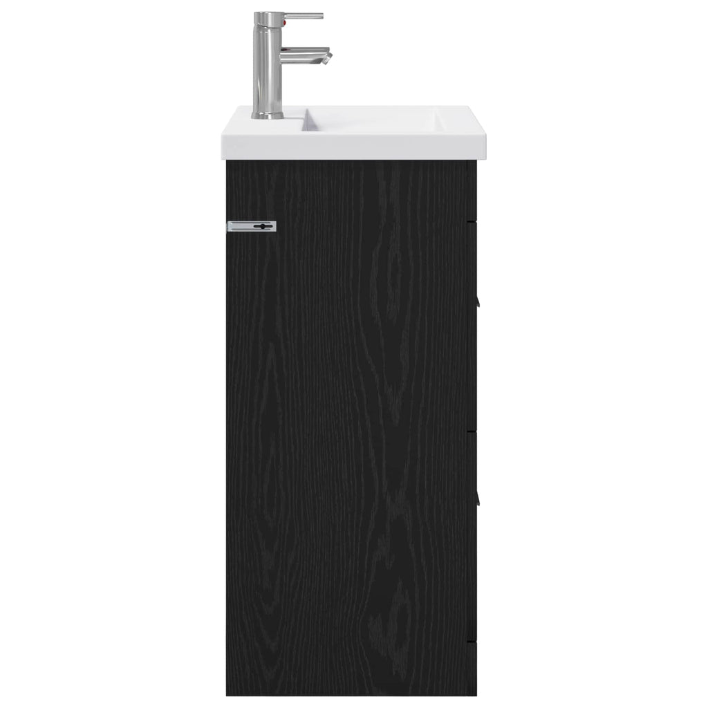 Badezimmermöbel-Set Schwarze Eiche 61 x 40 x 84,5 cm