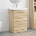 Badezimmermöbel-Set Sonoma-Eiche 61 x 40 x 84,5 cm