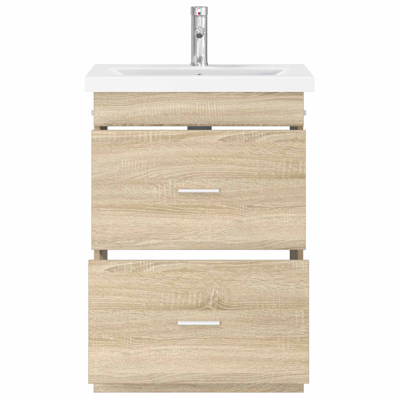 Badezimmermöbel-Set Sonoma-Eiche 61 x 40 x 84,5 cm