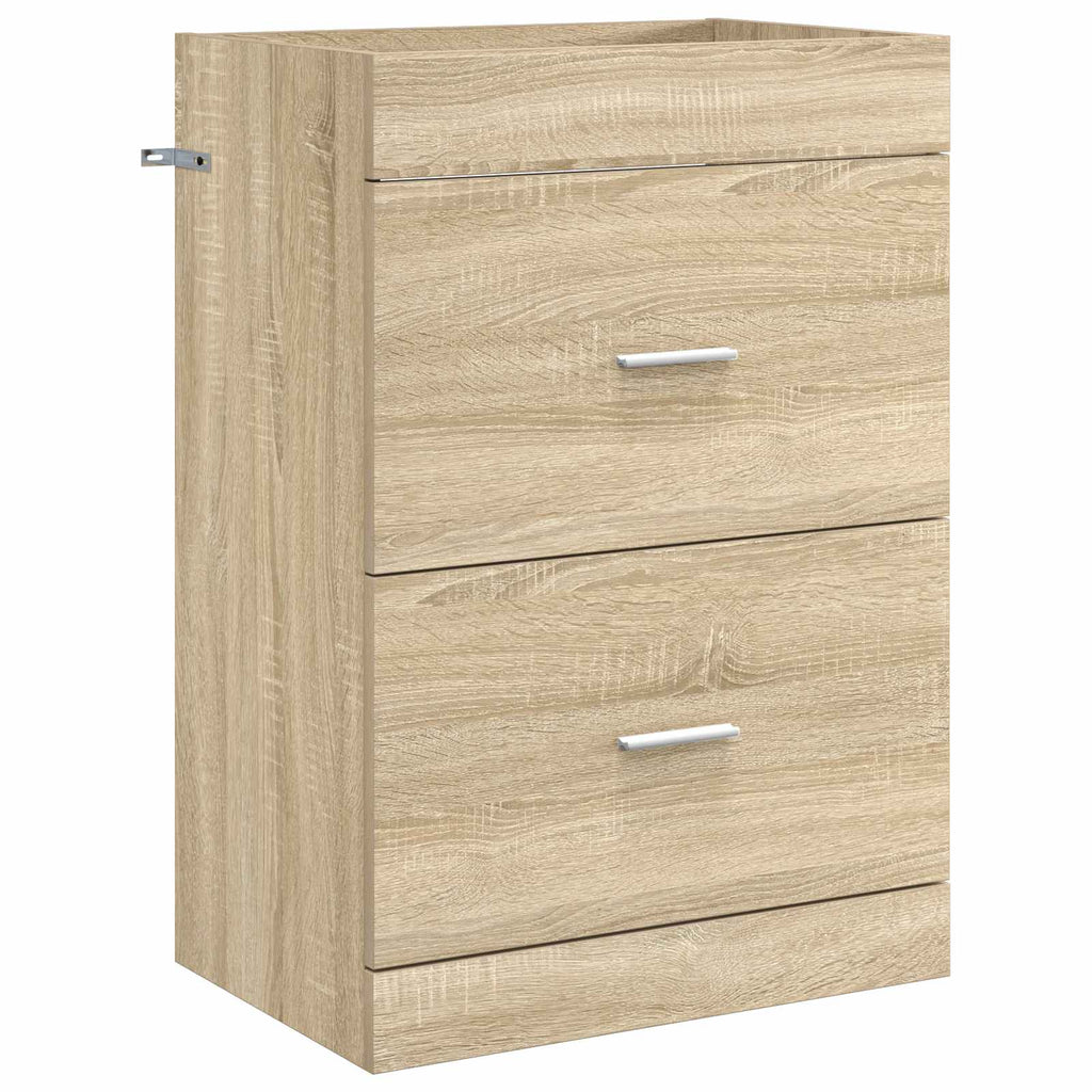 Badezimmermöbel-Set Sonoma-Eiche 61 x 40 x 84,5 cm