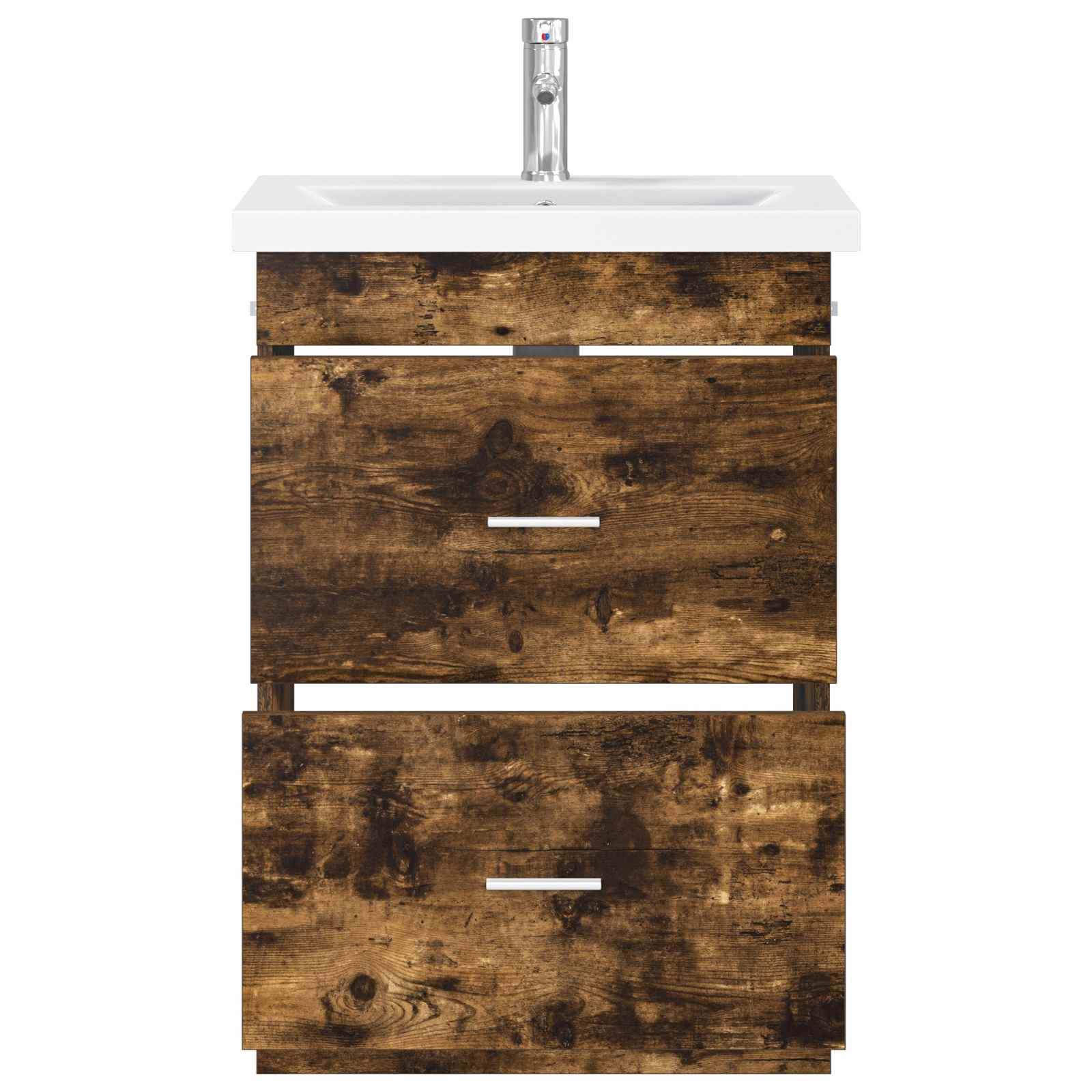 Badezimmermöbel-Set Geräucherte Eiche 61 x 40 x 84,5 cm
