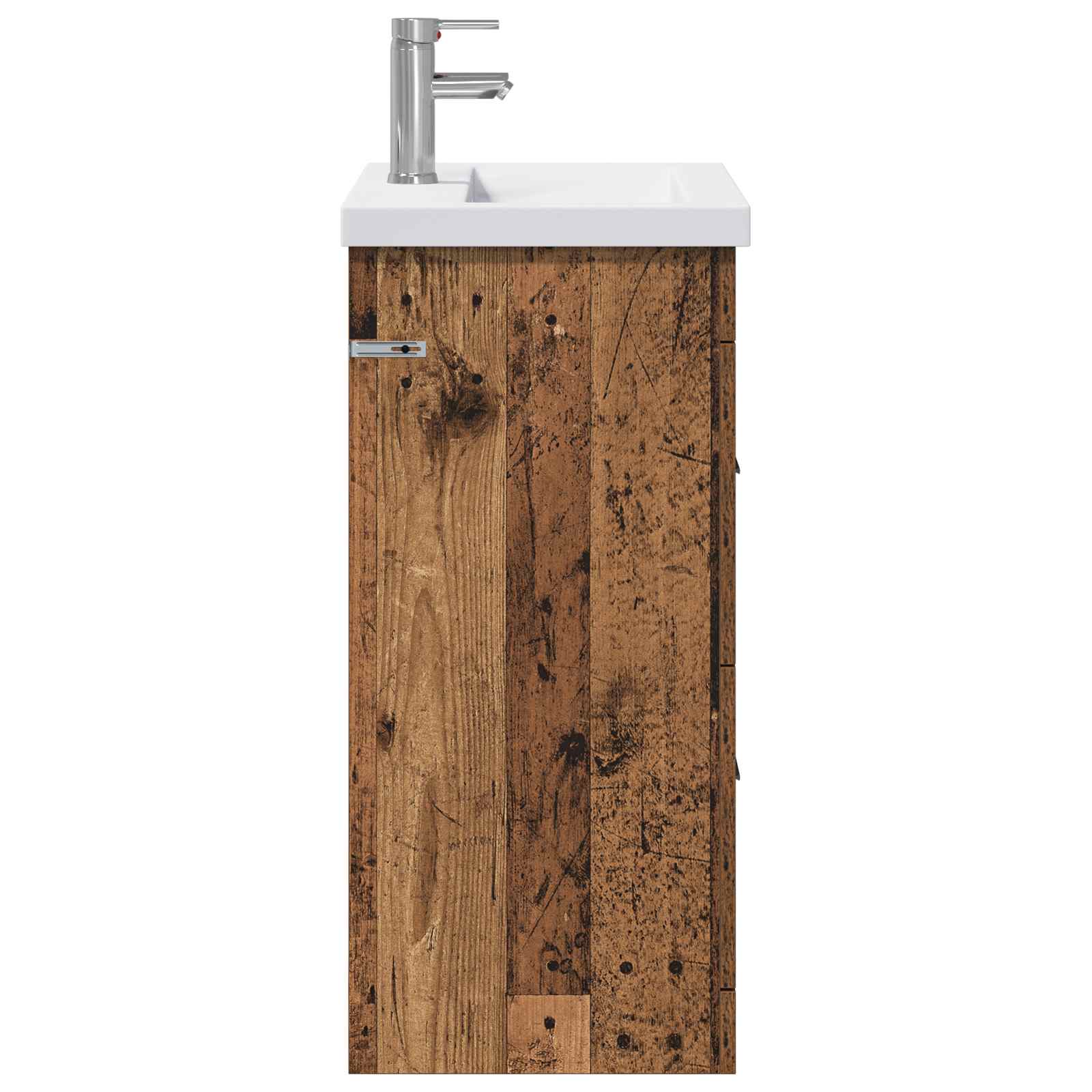 Badezimmermöbel-Set Altholz 61 x 40 x 84,5 cm Holzwerkstoff