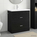 Badezimmermöbel-Set Schwarze Eiche 81 x 40 x 84,5 cm