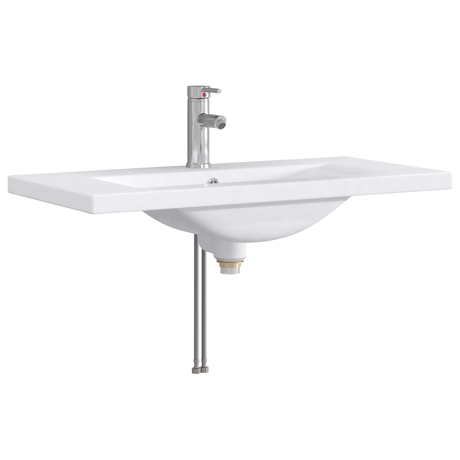 Badezimmermöbel-Set Altholz 81 x 40 x 84,5 cm Holzwerkstoff