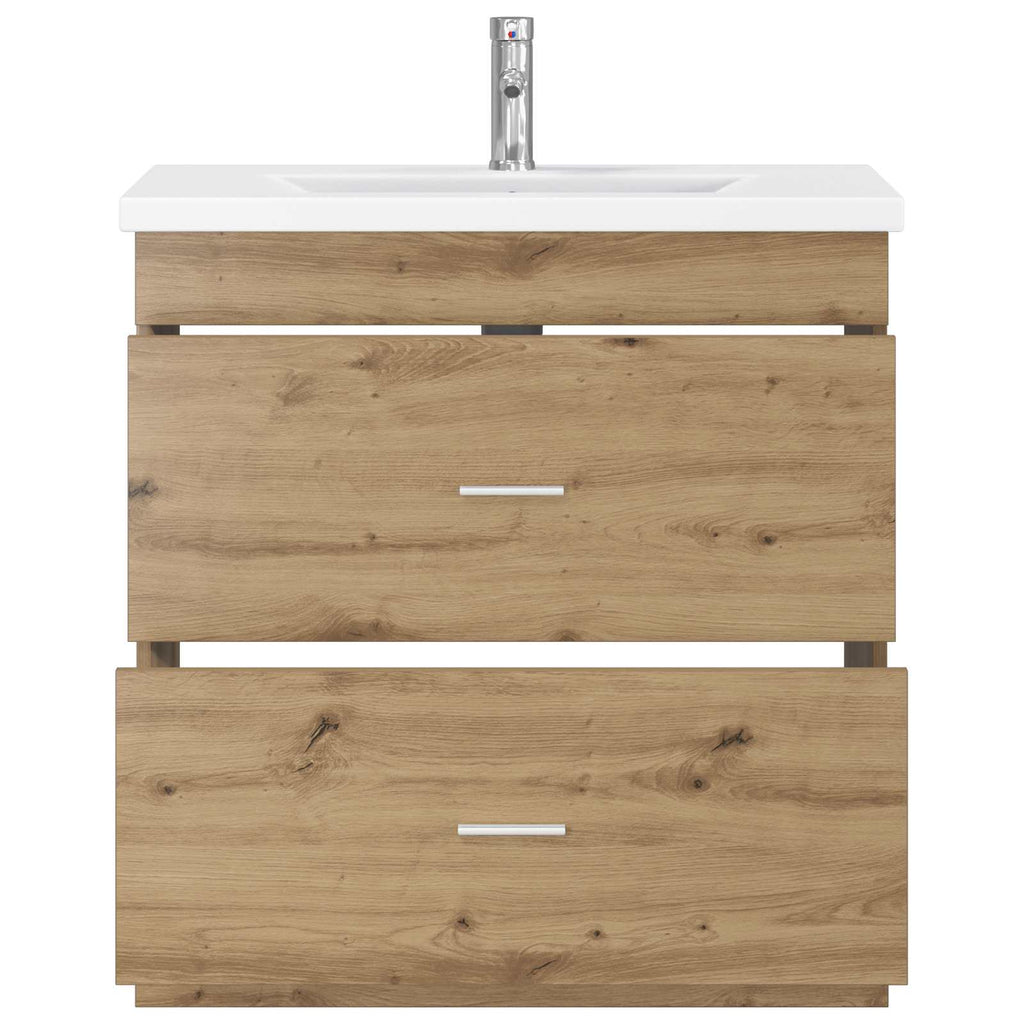 Badezimmermöbel-Set Artisan-Eiche 81 x 40 x 84,5 cm