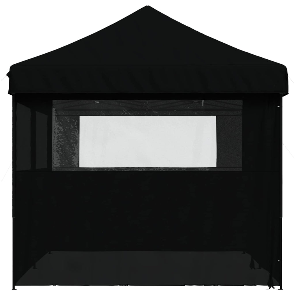 Party-Zelt Schwarz 292 x 580 x 315 cm Oxford-Stoff