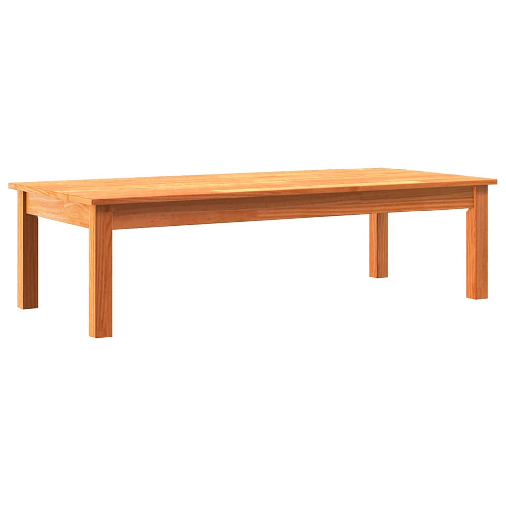 Couchtisch Max Braun 110 x 50 x 30 cm Massives Kiefernholz