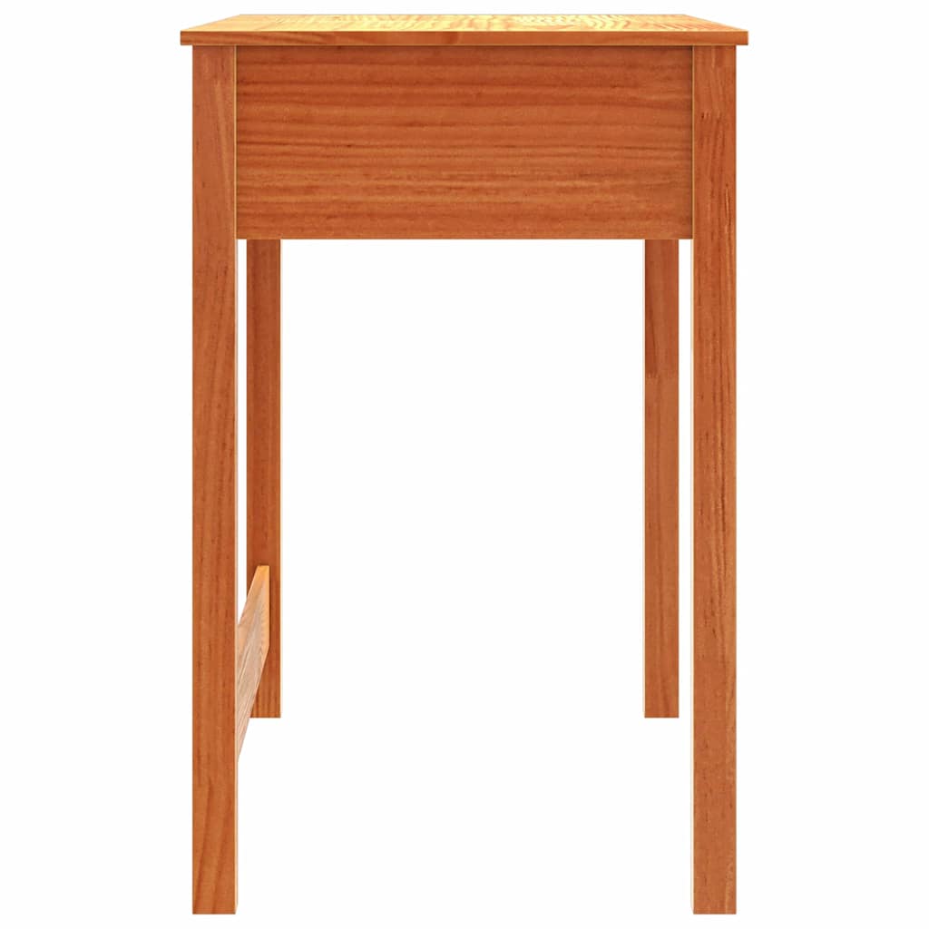 Schreibtisch Max Braun 100 x 50 x 78 cm Massives Kiefernholz