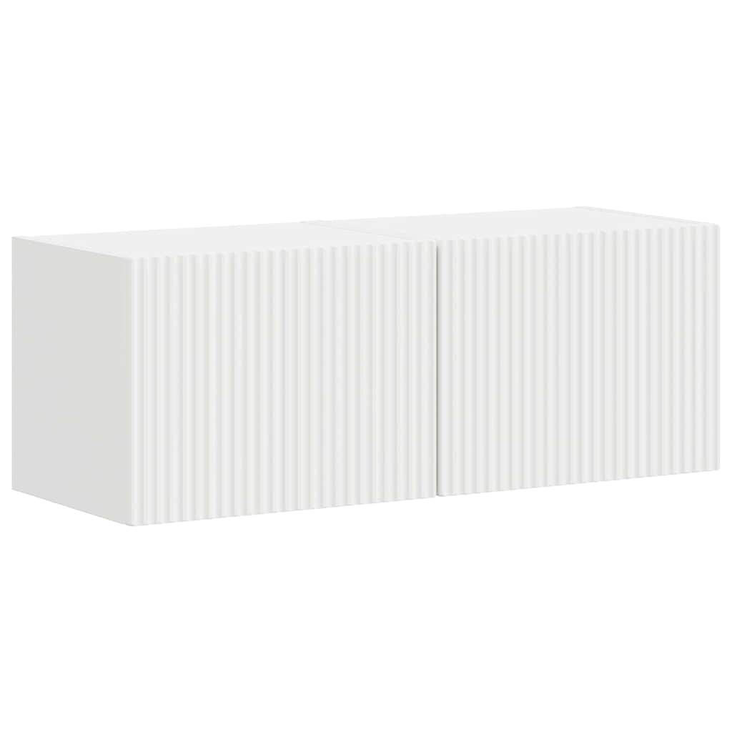 TV-Wandschrank 2 pcs Weiß 39 x 31 x 29,5 cm Holzwerkstoff