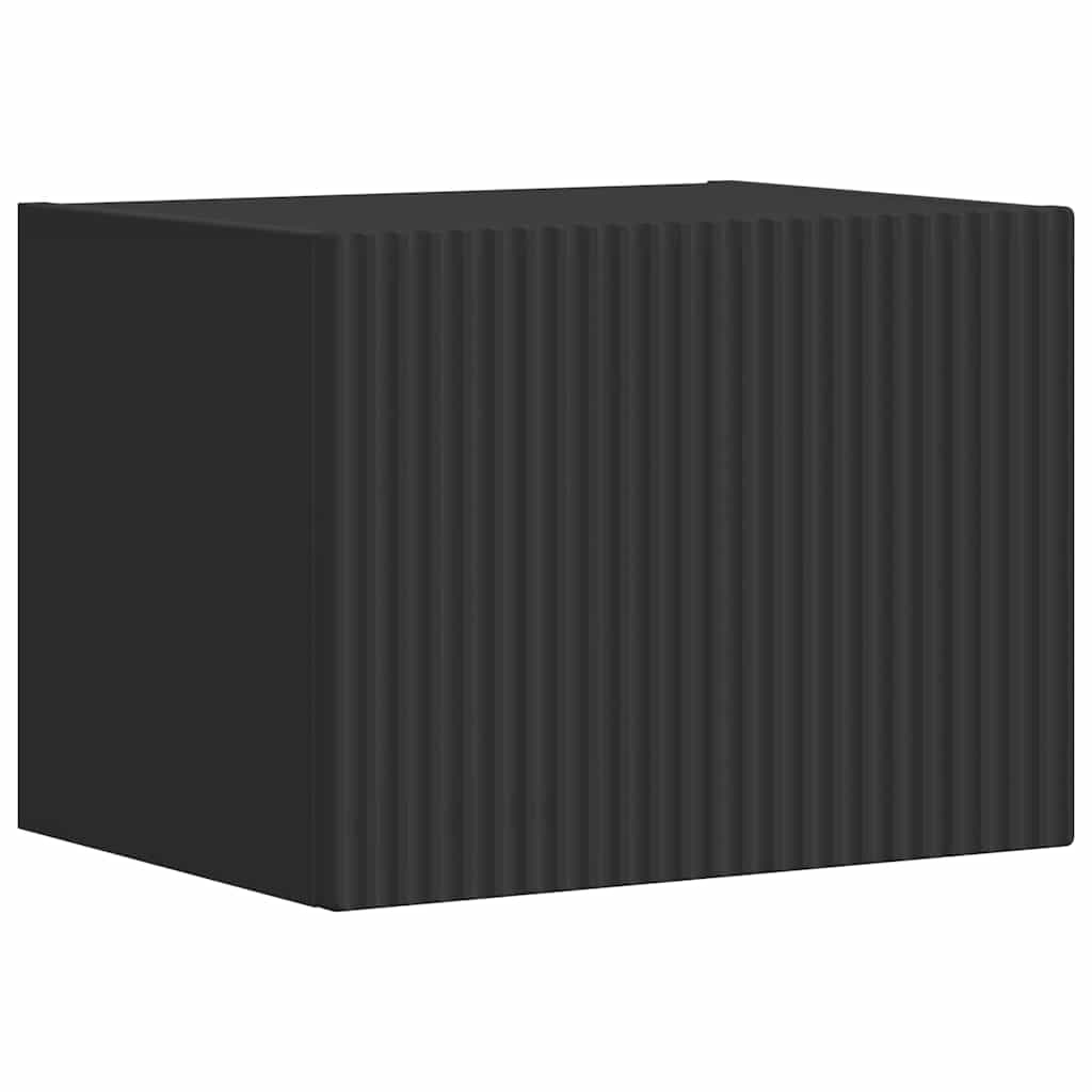 TV-Wandschrank Schwarz 39 x 31 x 29,5 cm Holzwerkstoff