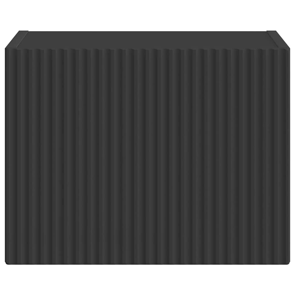 TV-Wandschrank Schwarz 39 x 31 x 29,5 cm Holzwerkstoff