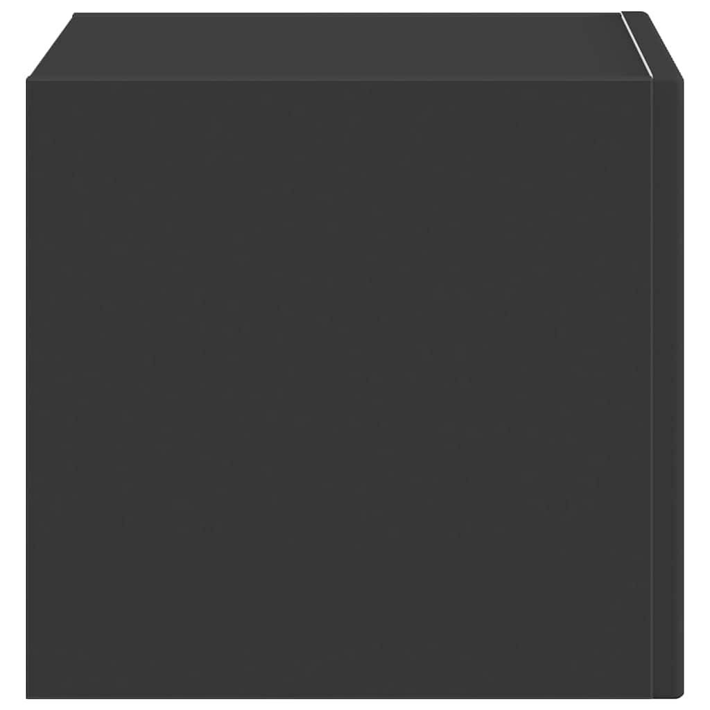 TV-Wandschrank Schwarz 39 x 31 x 29,5 cm Holzwerkstoff