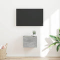 TV-Wandschrank Beton 39 x 31 x 29,5 cm Holzwerkstoff