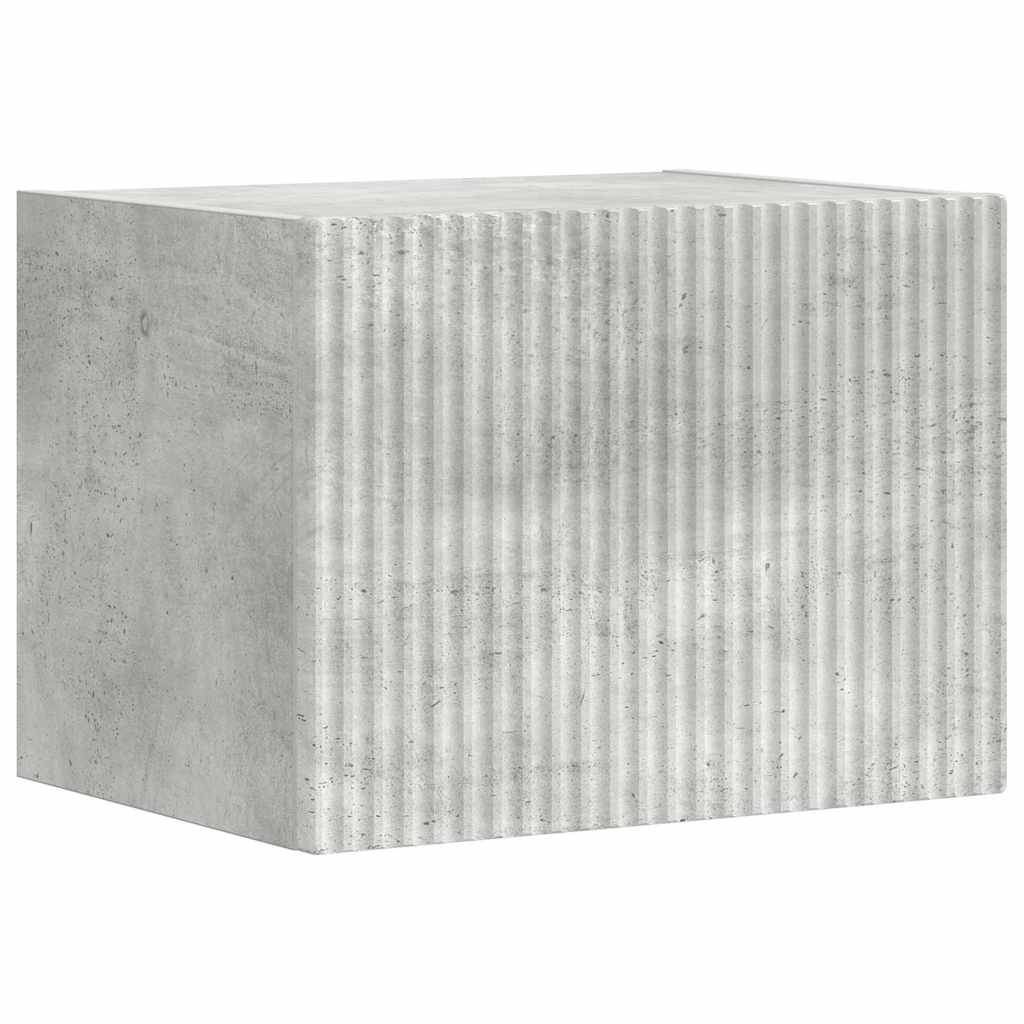 TV-Wandschrank Beton 39 x 31 x 29,5 cm Holzwerkstoff