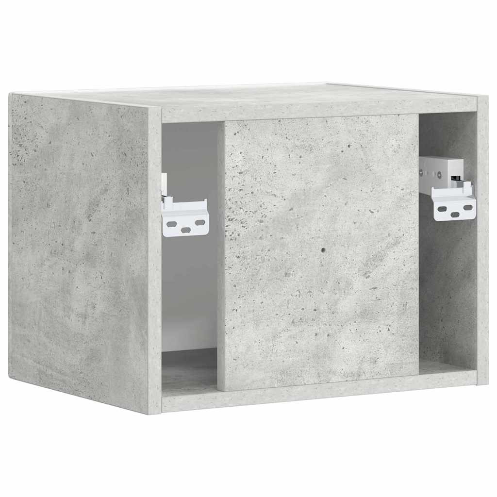 TV-Wandschrank Beton 39 x 31 x 29,5 cm Holzwerkstoff
