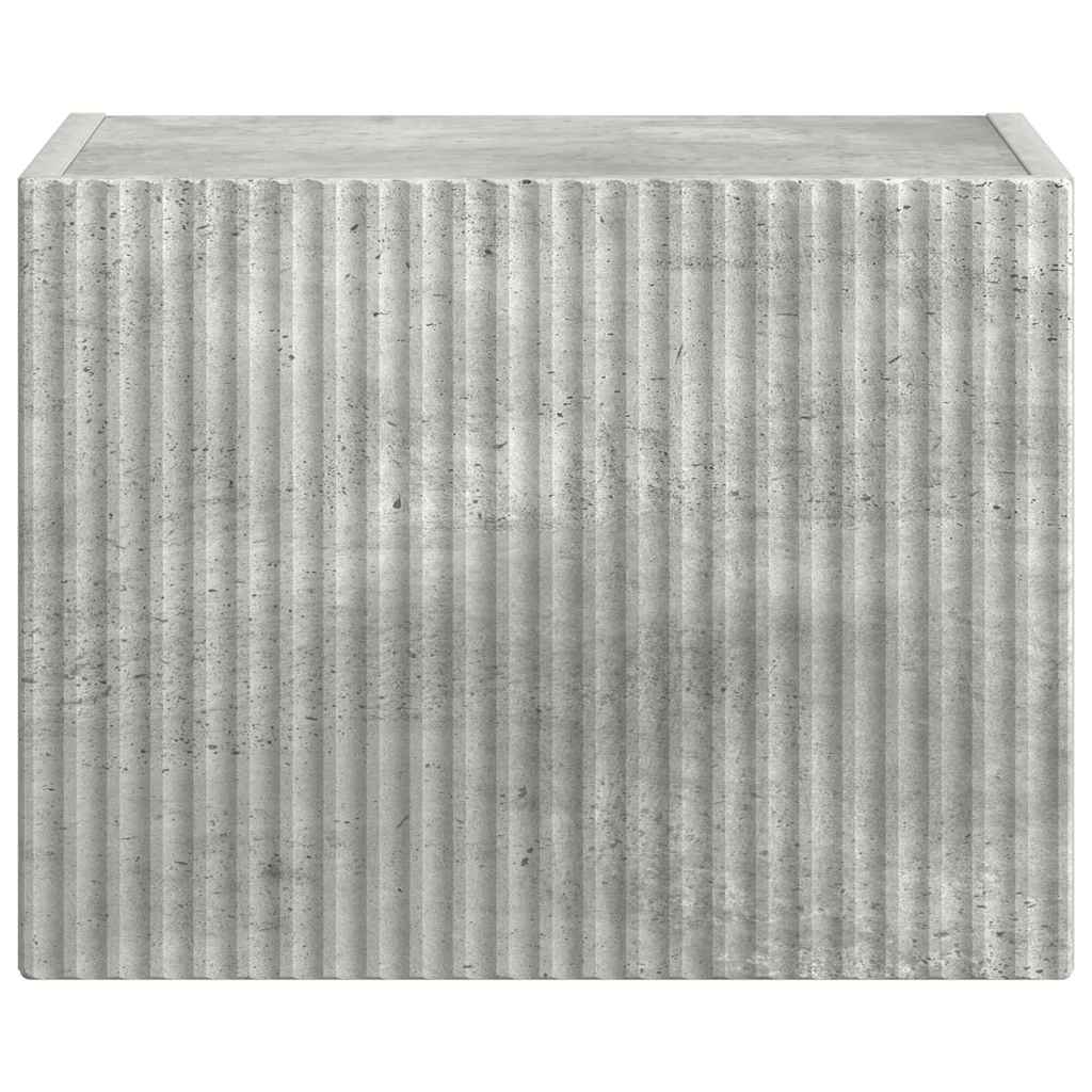 TV-Wandschrank Beton 39 x 31 x 29,5 cm Holzwerkstoff