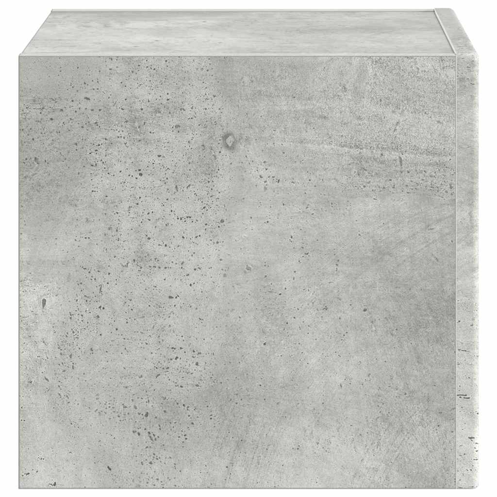 TV-Wandschrank Beton 39 x 31 x 29,5 cm Holzwerkstoff