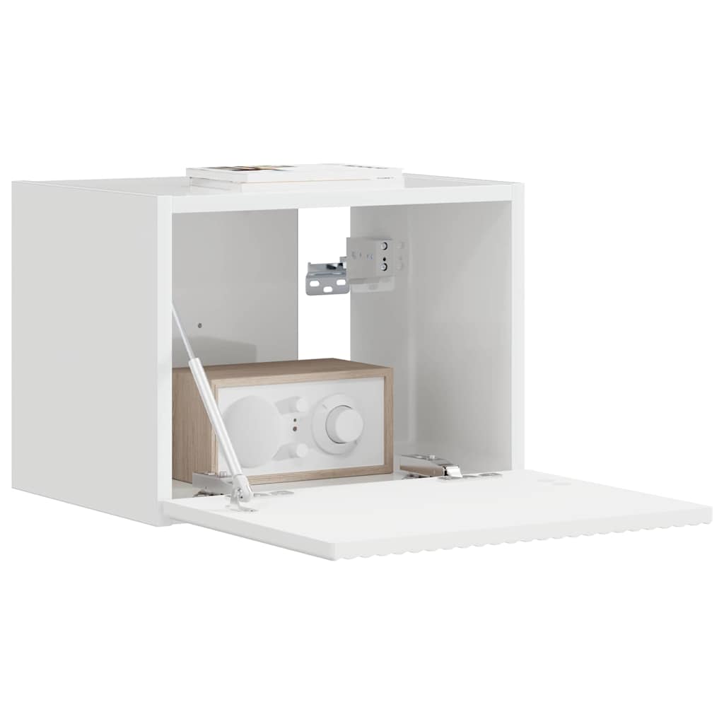 TV-Wandschrank Glänzend Weiß 39 x 31 x 29,5 cm Holzwerkstoff