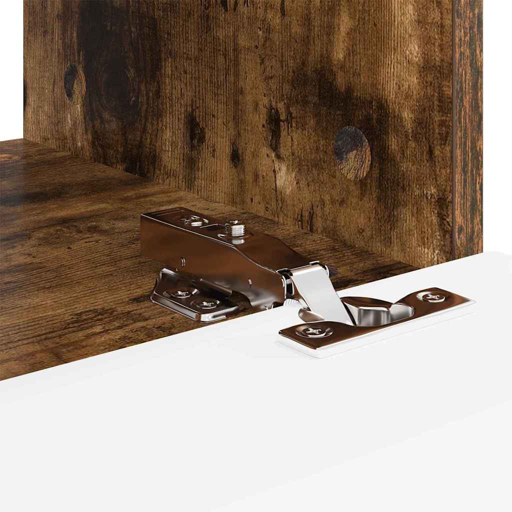 TV-Wandschrank Wandmontiert Geräucherte Eiche 39 x 31 x 29,5 cm