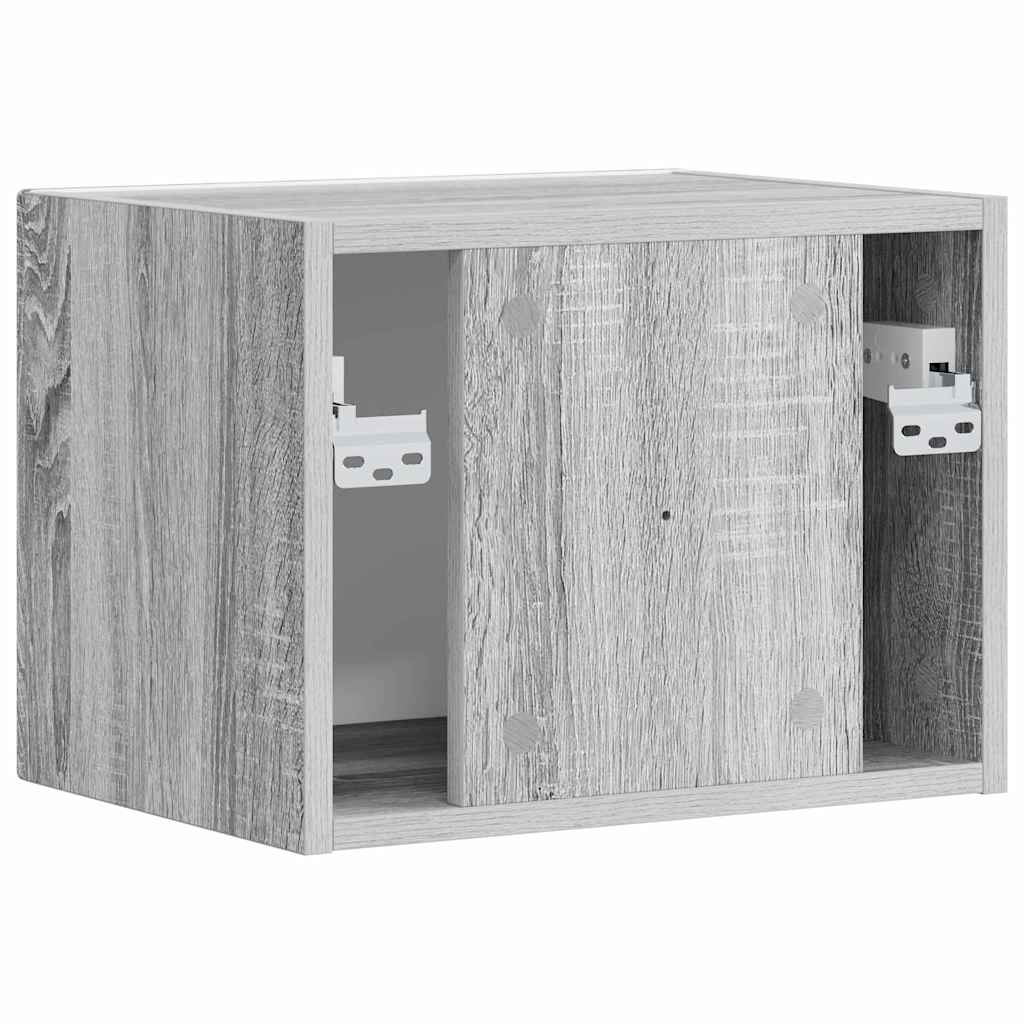 TV-Wandschrank Graues Sonoma 39 x 31 x 29,5 cm Holzwerkstoff