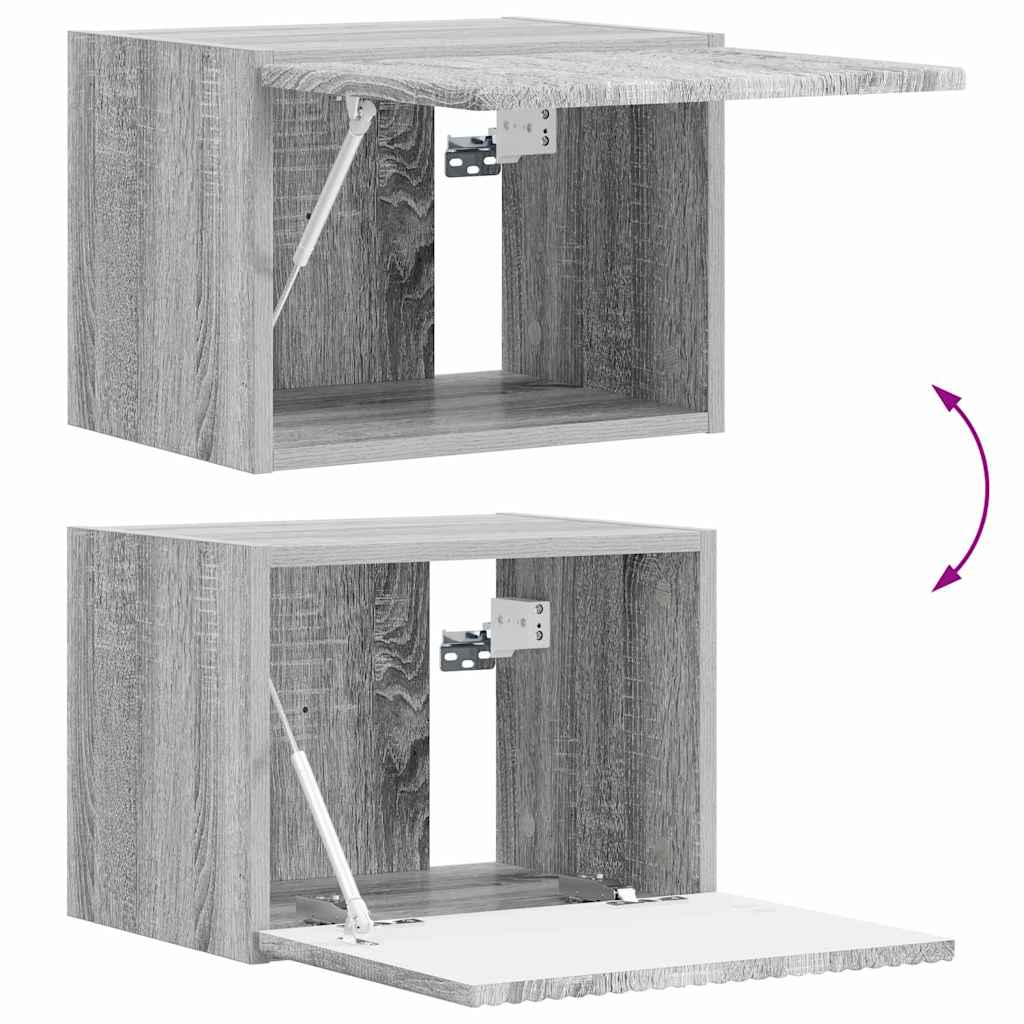 TV-Wandschrank Graues Sonoma 39 x 31 x 29,5 cm Holzwerkstoff