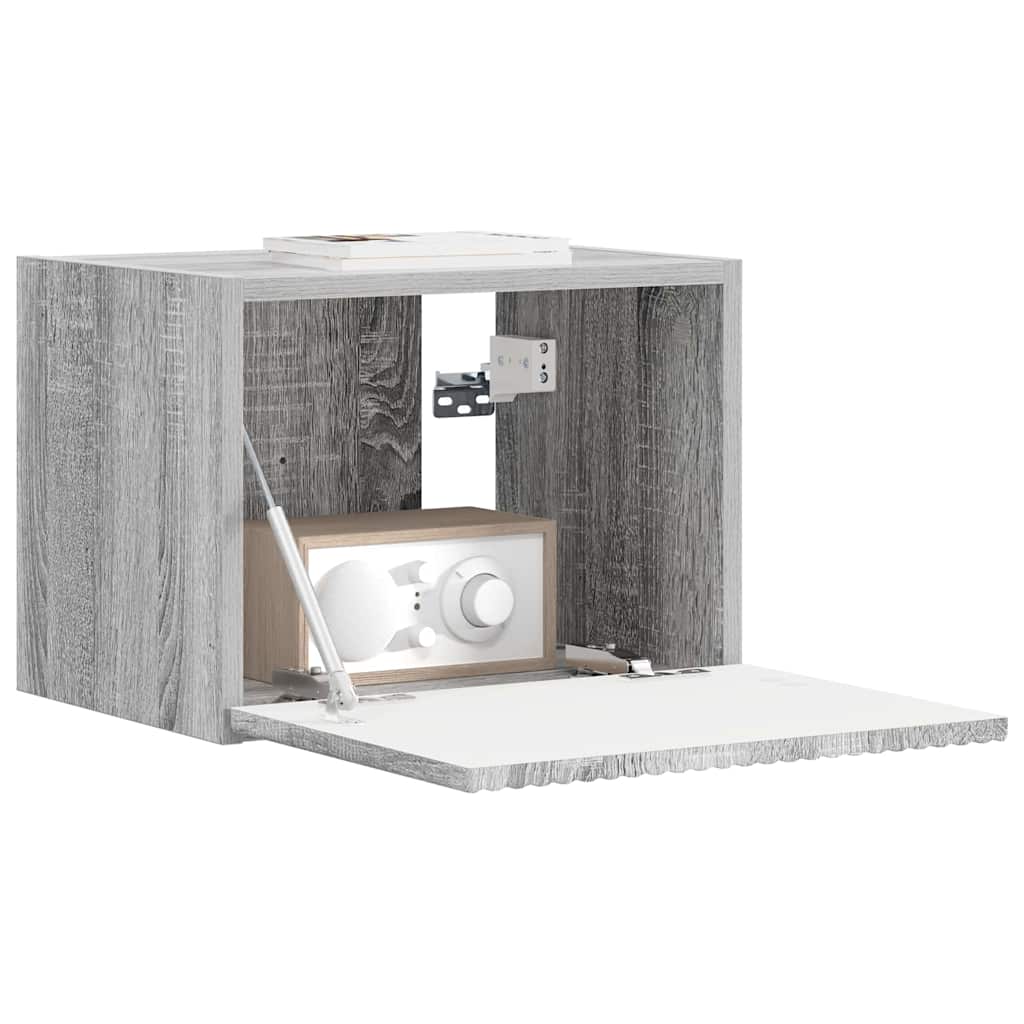 TV-Wandschrank Graues Sonoma 39 x 31 x 29,5 cm Holzwerkstoff