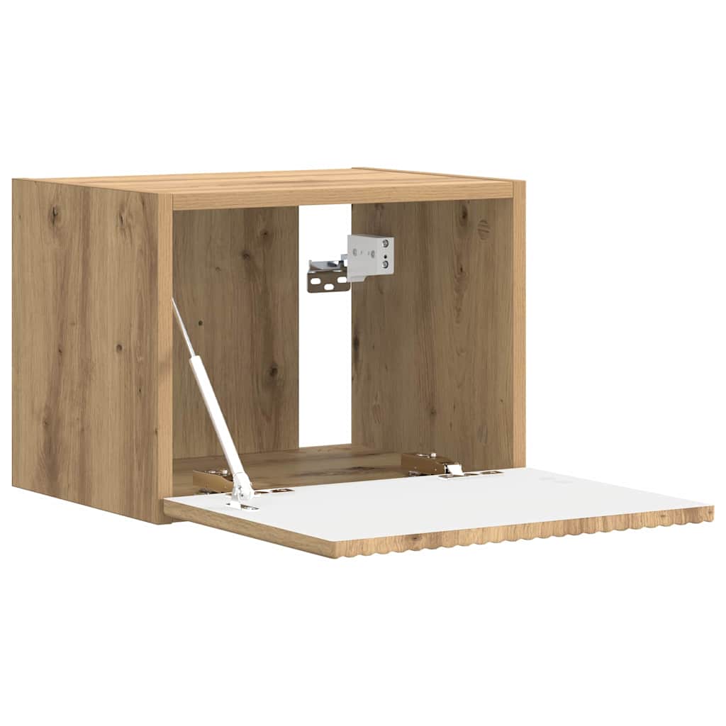 TV-Wandschrank 2 pcs Kunsthandwerk Eiche 39 x 31 x 29,5 cm