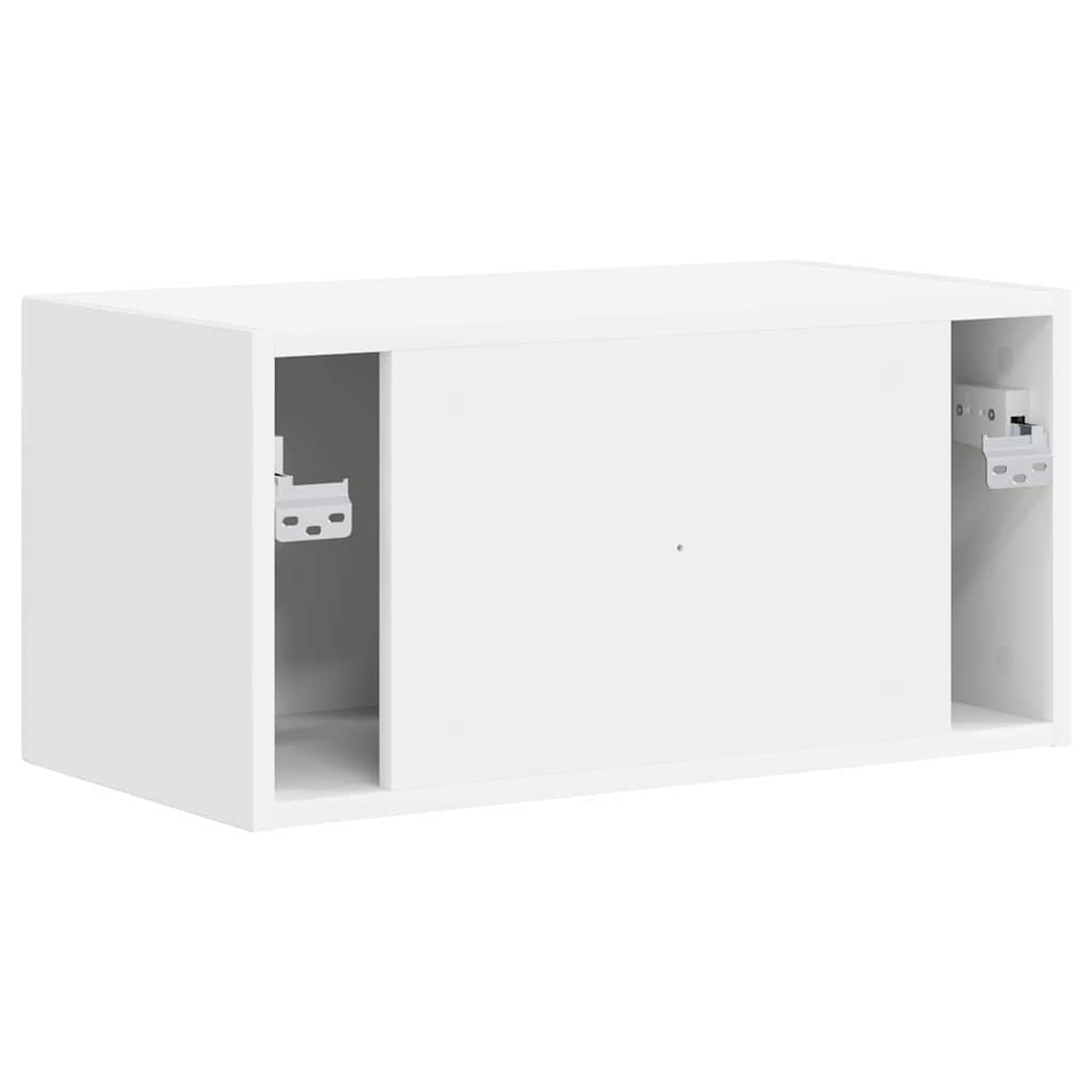 TV-Wandschrank Weiß 60 x 31 x 29,5 cm Holzwerkstoff