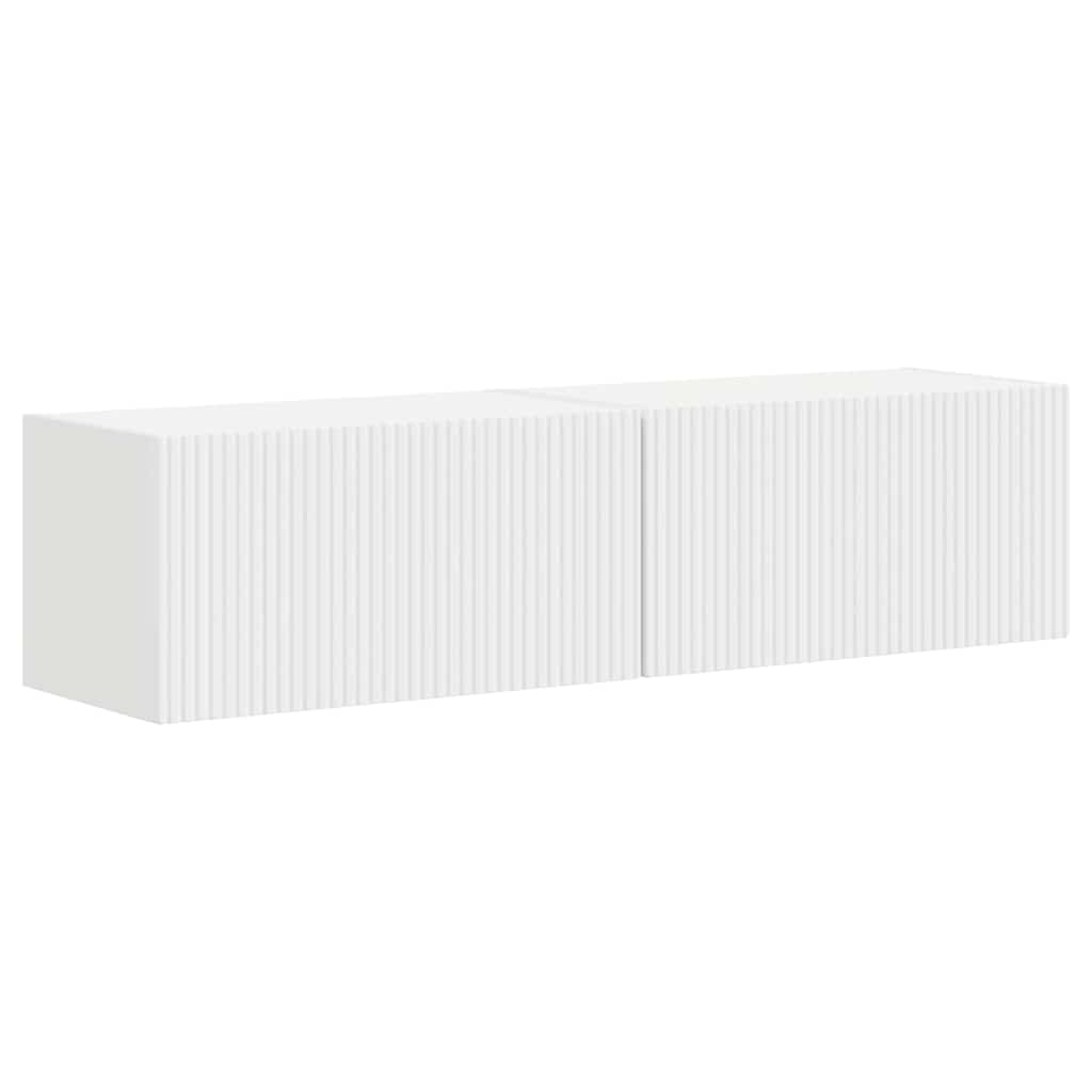 TV-Wandschrank 2 pcs Weiß 60 x 31 x 29,5 cm Holzwerkstoff