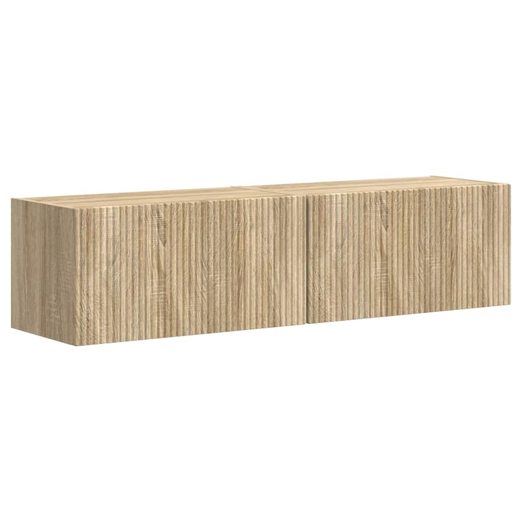TV-Wandschrank 2 pcs Sonoma 60 x 31 x 29,5 cm Holzwerkstoff