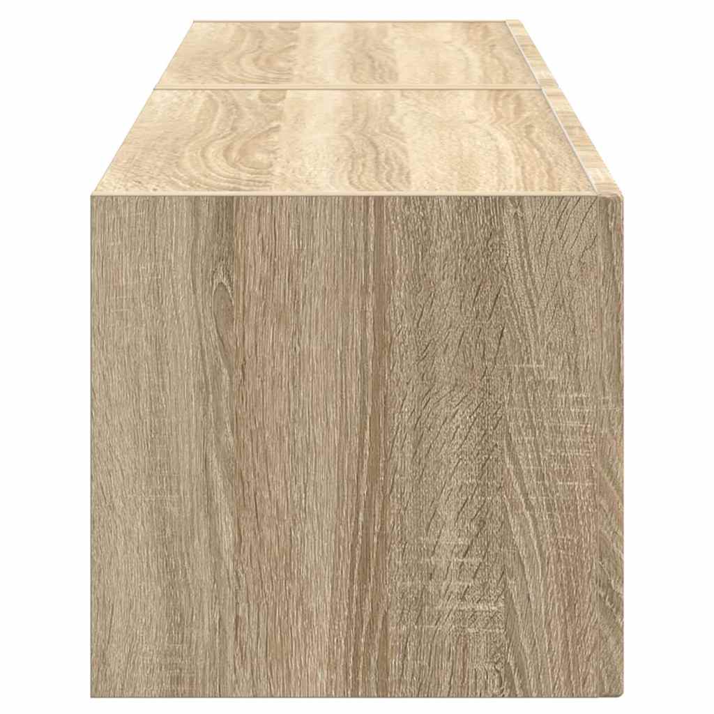 TV-Wandschrank 2 pcs Sonoma 60 x 31 x 29,5 cm Holzwerkstoff