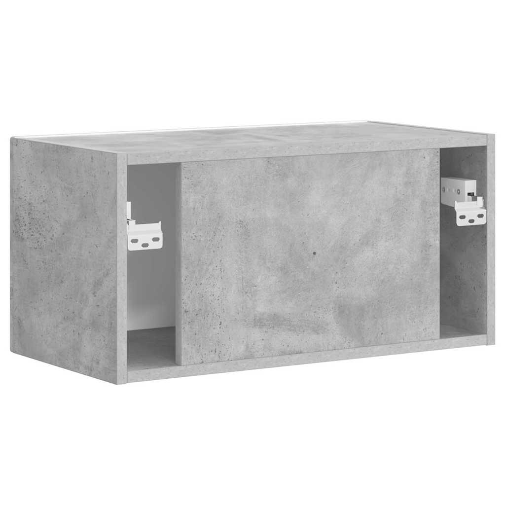 TV-Wandschrank Beton 60 x 31 x 29,5 cm Holzwerkstoff