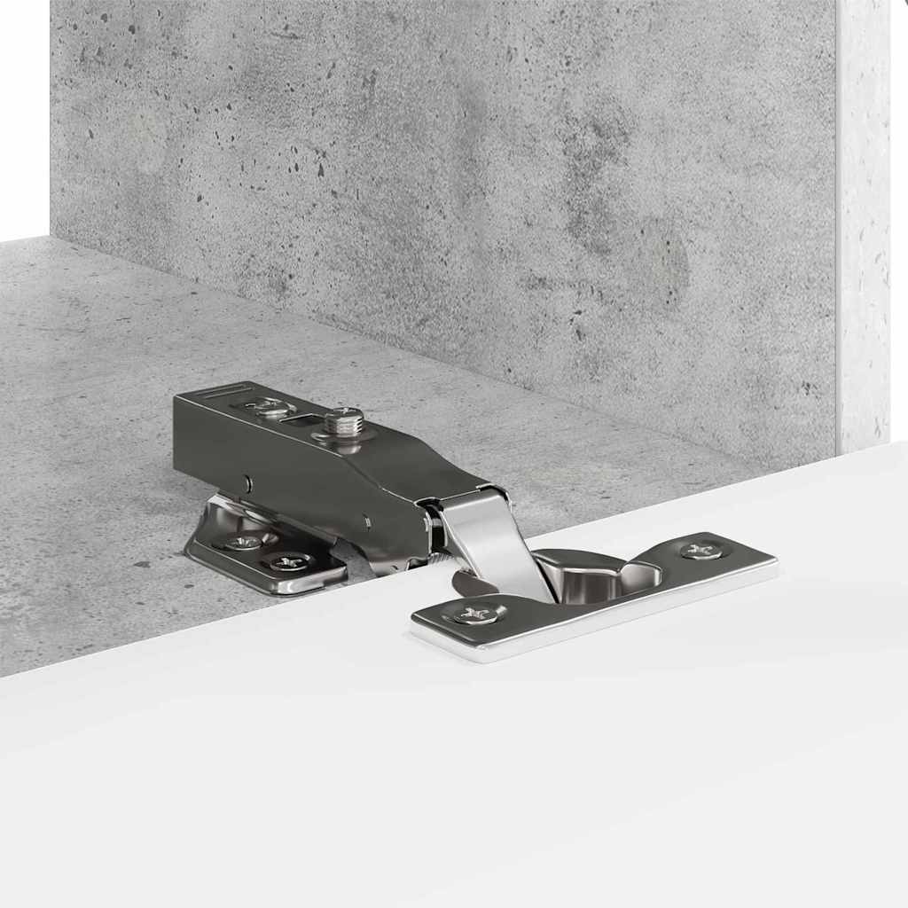 TV-Wandschrank 2 pcs Beton 60 x 31 x 29,5 cm Holzwerkstoff