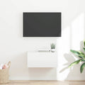 TV-Wandschrank Glänzend Weiß 60 x 31 x 29,5 cm Holzwerkstoff