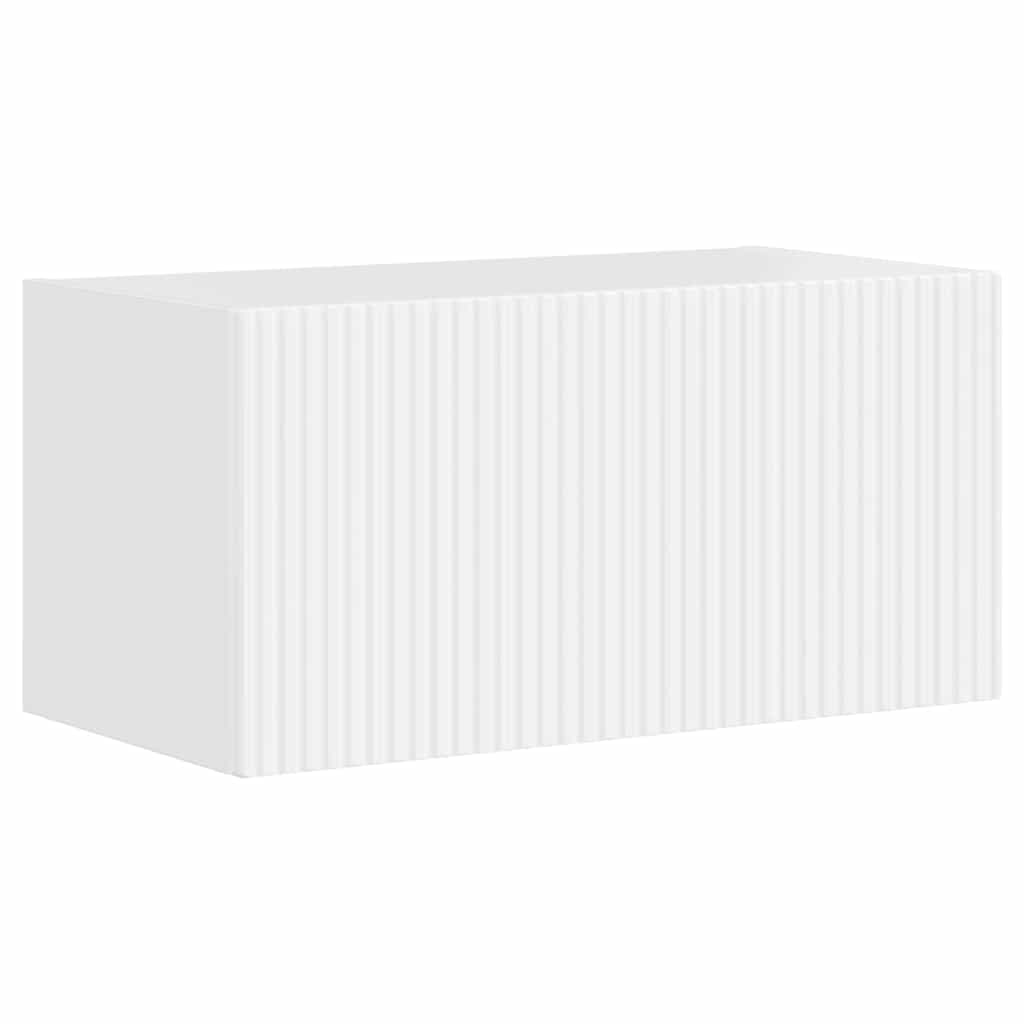 TV-Wandschrank Glänzend Weiß 60 x 31 x 29,5 cm Holzwerkstoff