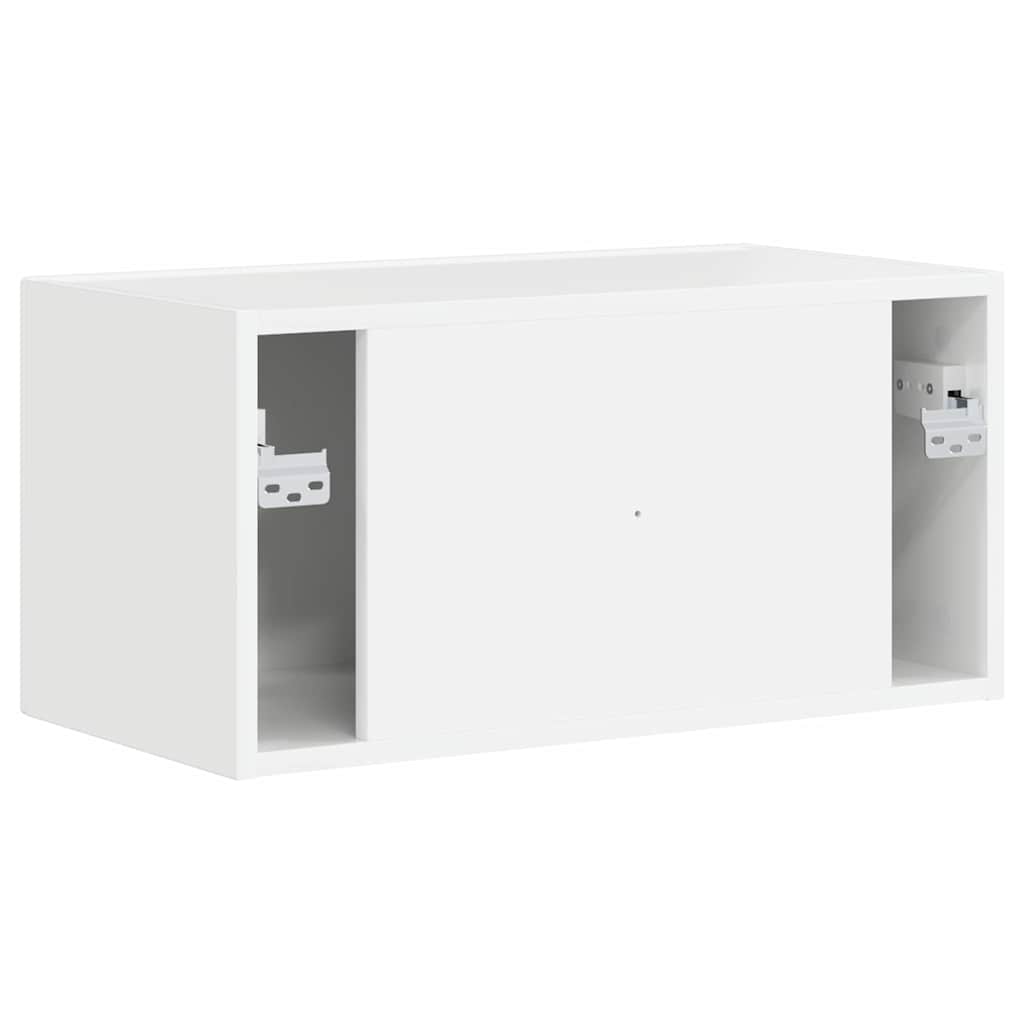 TV-Wandschrank Glänzend Weiß 60 x 31 x 29,5 cm Holzwerkstoff
