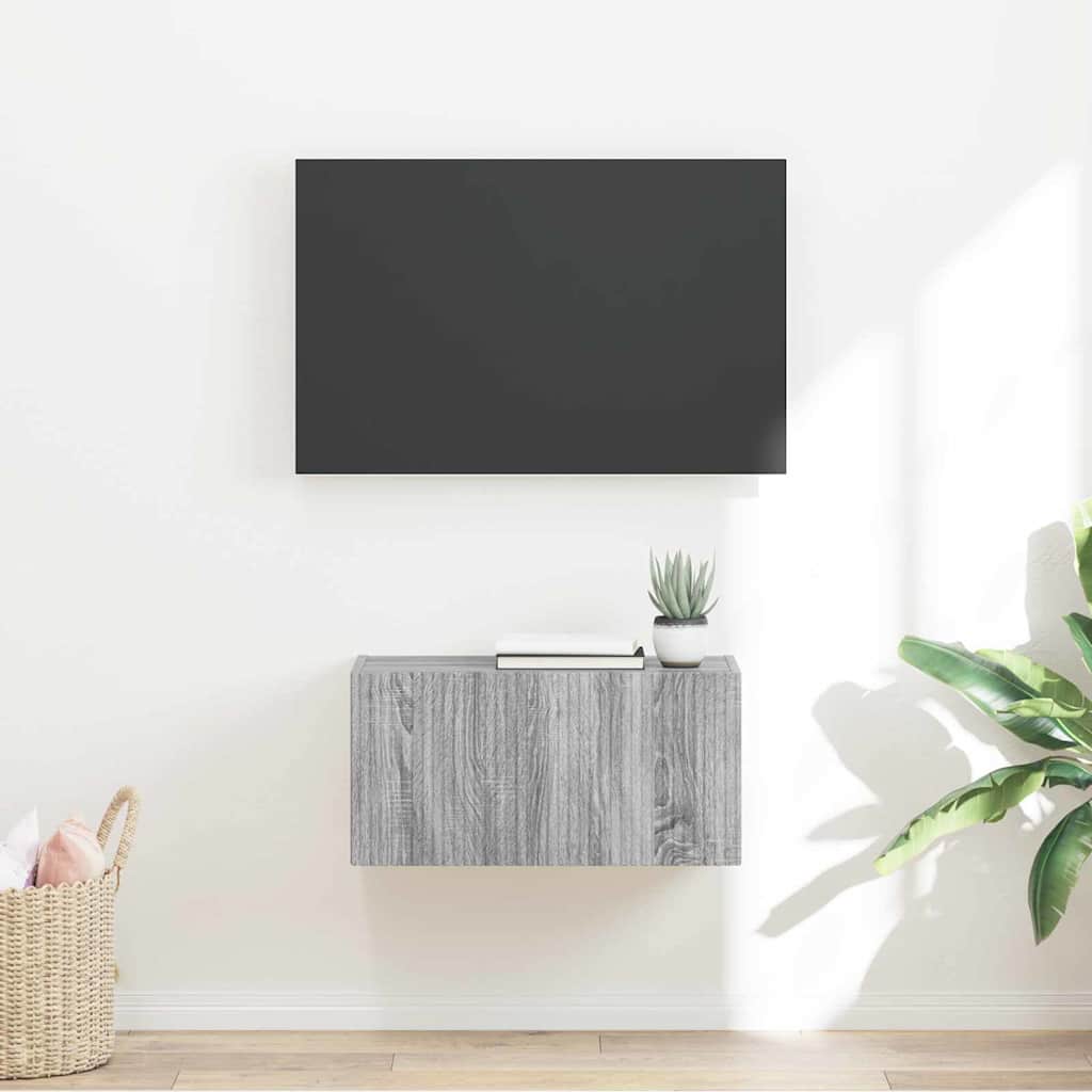 TV-Wandschrank Graues Sonoma 60 x 31 x 29,5 cm Holzwerkstoff