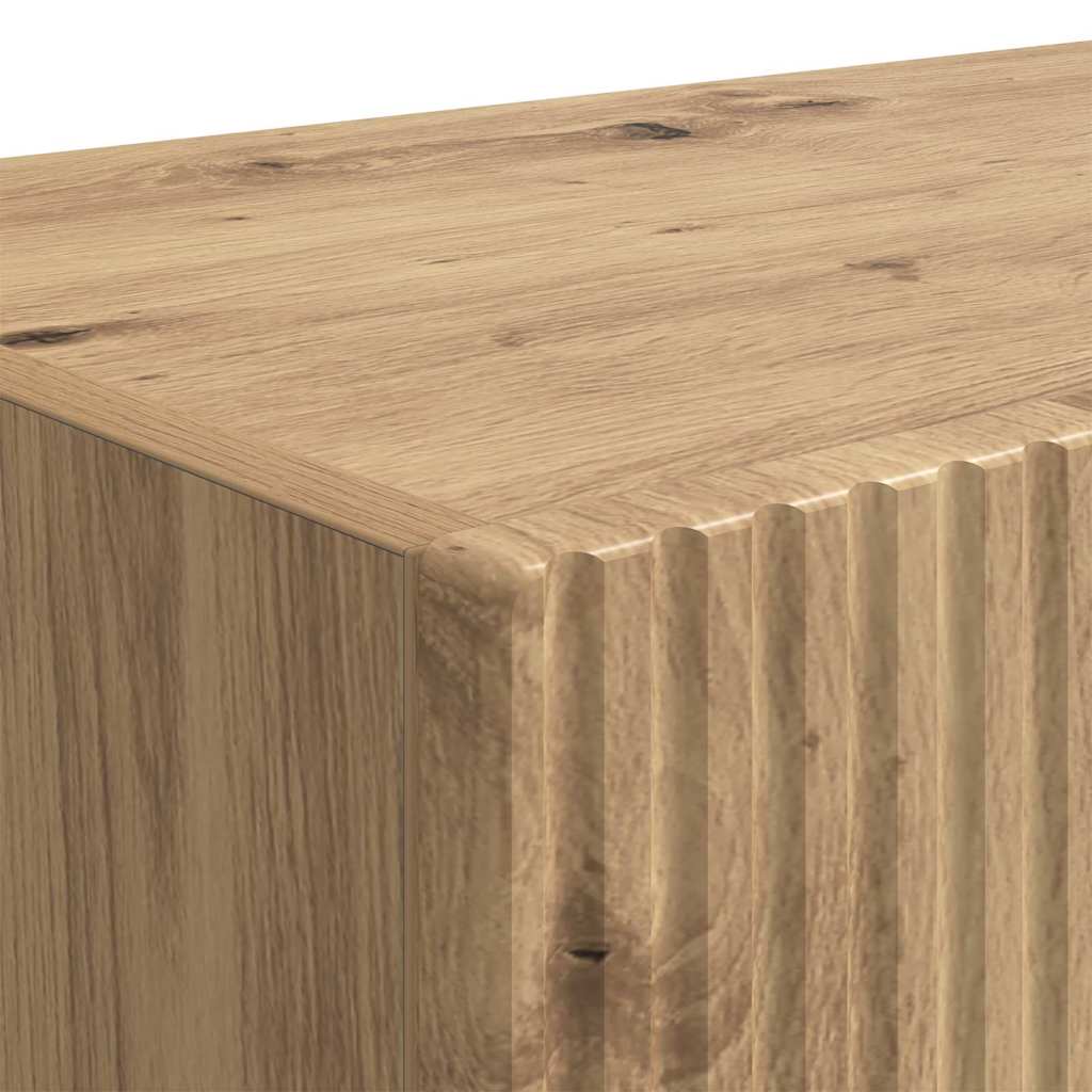 TV-Wandschrank 2 pcs Kunsthandwerk Eiche 60 x 31 x 29,5 cm