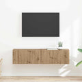 TV-Wandschrank 2 pcs Kunsthandwerk Eiche 60 x 31 x 29,5 cm