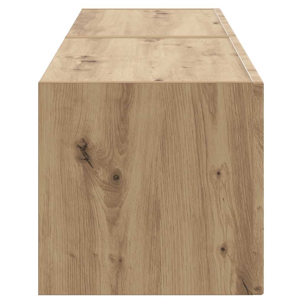 TV-Wandschrank 2 pcs Kunsthandwerk Eiche 60 x 31 x 29,5 cm